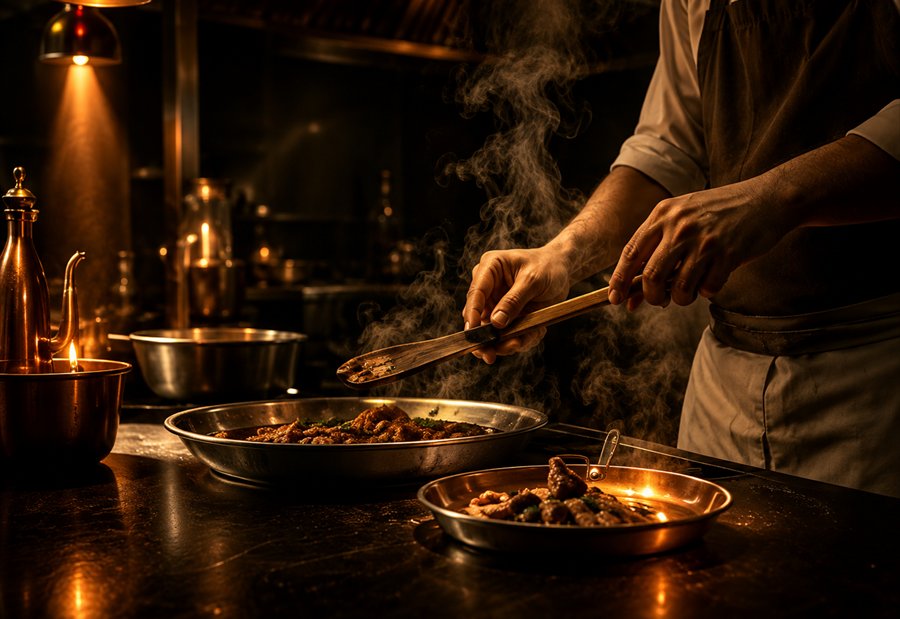 Cooking together at CEO Chef de Cuisine